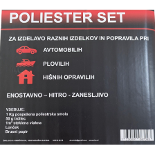 poliesterska garnitura