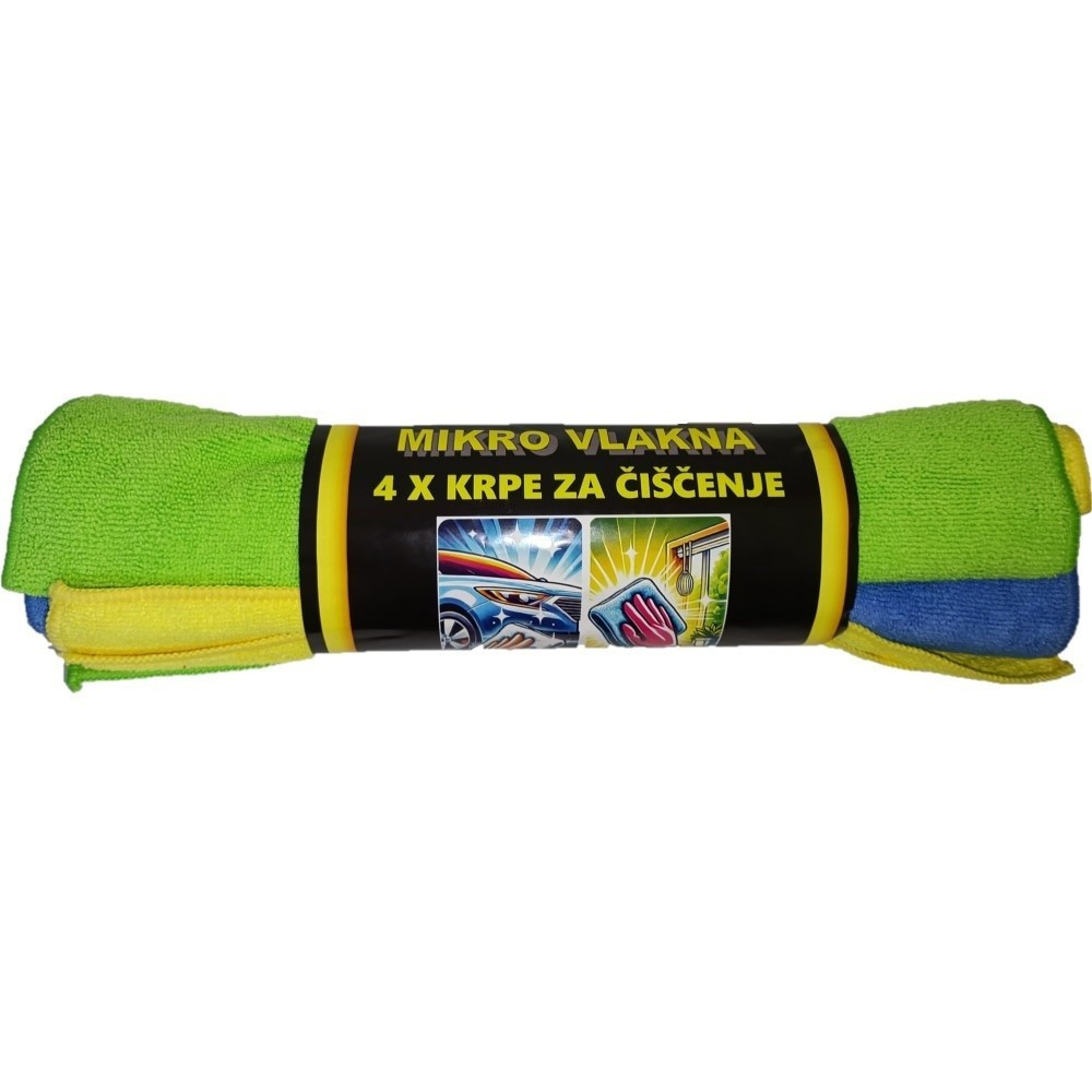 krpa mikrofibra Žiro 4 kom