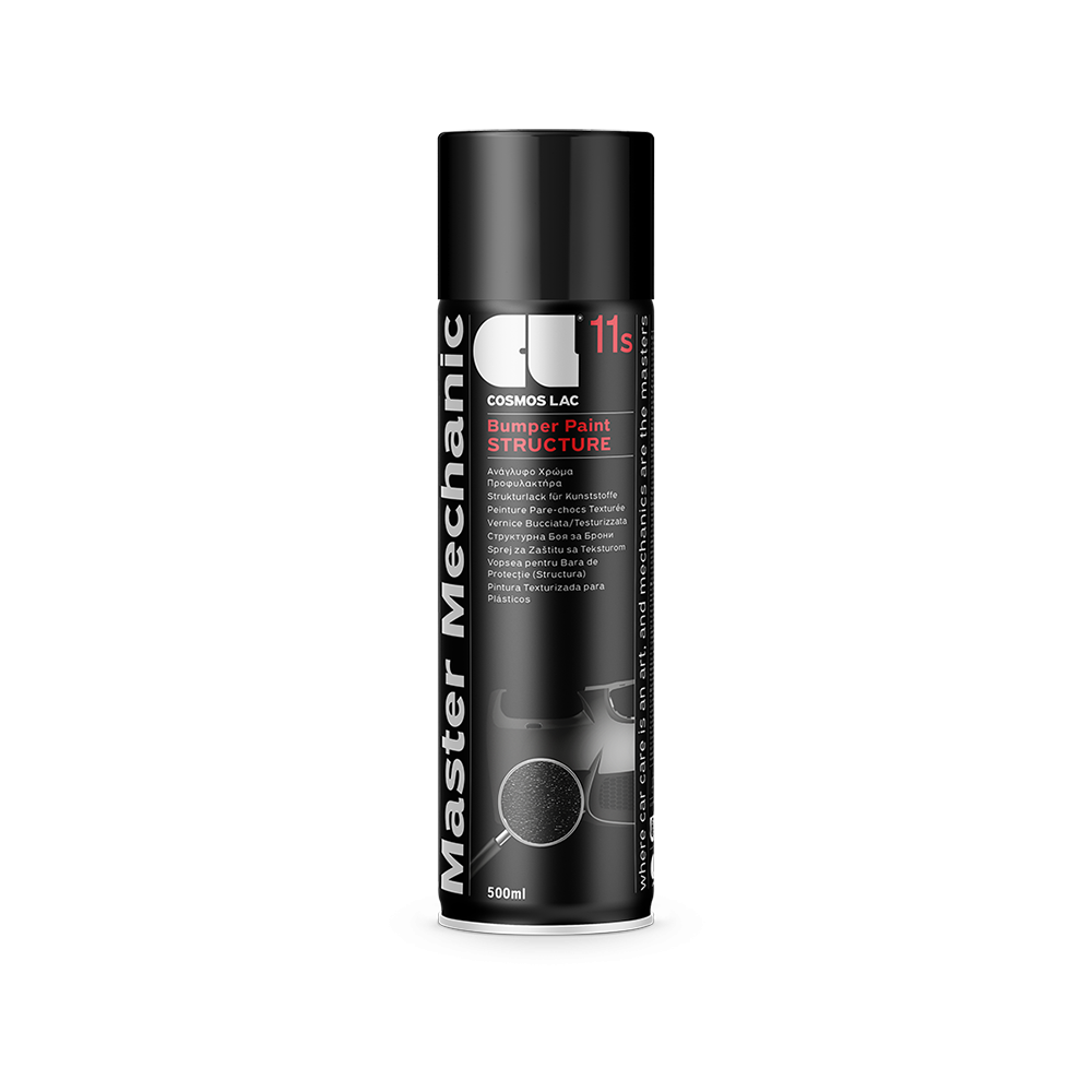 11s sprej bumper črni structure 500ml