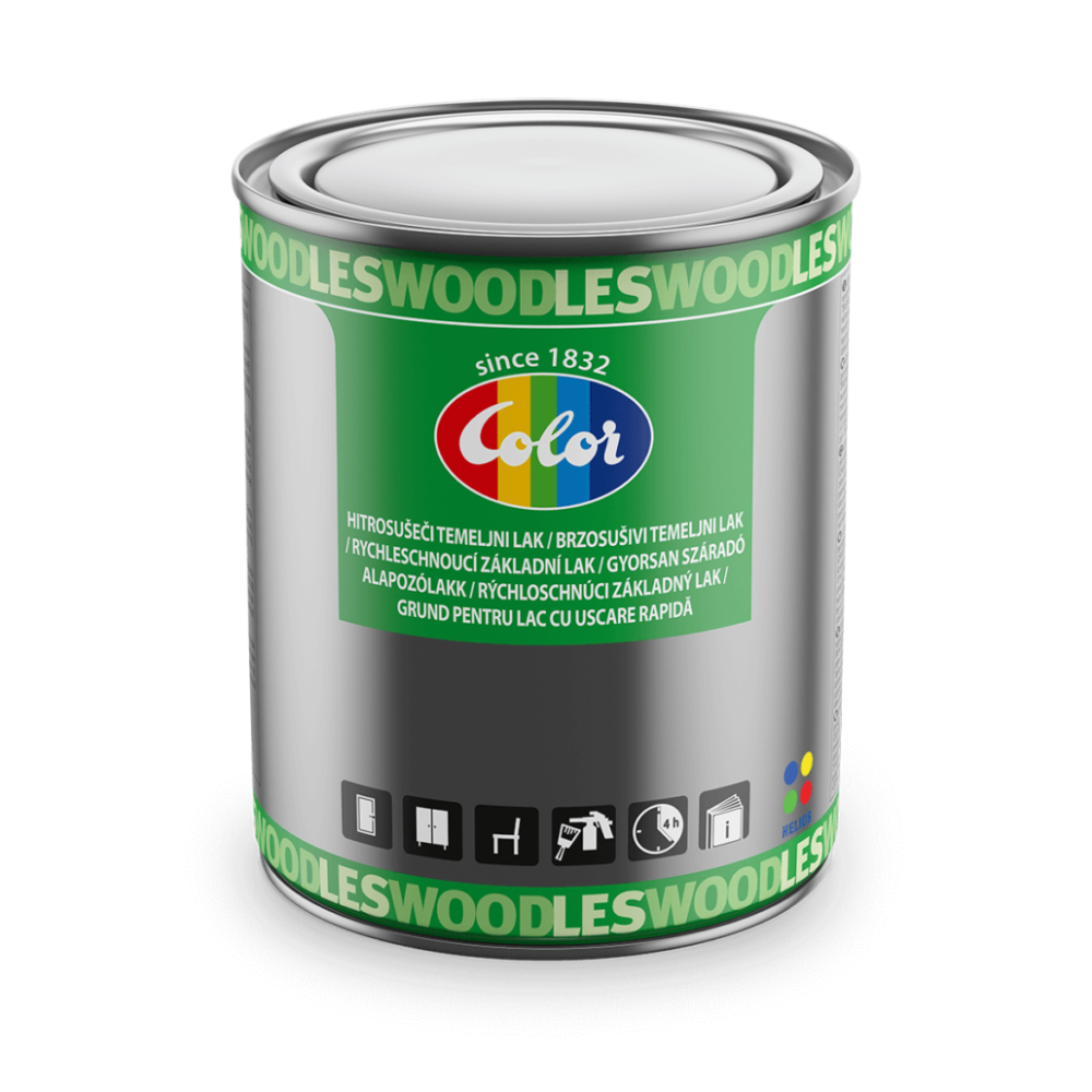 color hitrosušeči temeljni lak 0.75L
